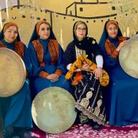 دف نوازی مراسمات ...