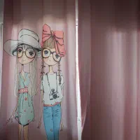 پرده اتاق  دخترانه فانتزی