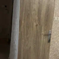 درب سرویس بهداشتی چوبی