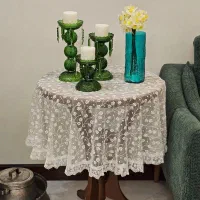 میز  گرد چوبی نو