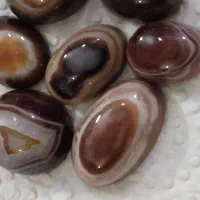 عقیق سه پوست سلیمانی گبری