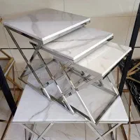 گل میز پذیرایی عسلی جلومبلی میز وسط فلزی
