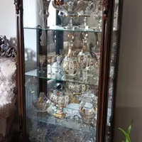 ویترین منبت کاری چوب