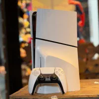 Ps5 اسلیم کپی خور دیسک خور تک دسته در حد آکبند