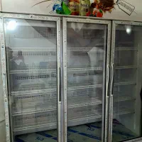 یخچال ویترینی پارس ۳ درب کم‌کارکرد و سالم