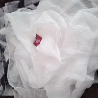 شال و روسری سایز بزرگ دور دوزی شده