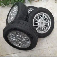 چهار حلقه رینگ لاستیک خرچنگی سایز15