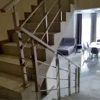 نرده استیل ،نرده آلومینیوم ،درب استیل ،پله استخری،