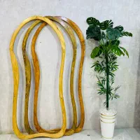 آینه قدی دفرمه چوبی  و گنبدی  60  در 180