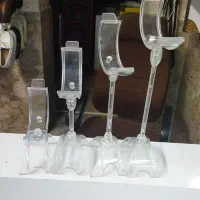 پایه کریستالی کفش