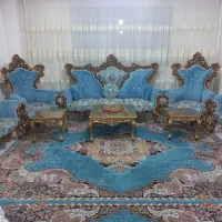 مبل سلطنتی ۹ نفره چوب راش