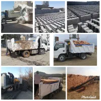 ماسه آجر خاک پوکه نخاله
