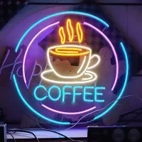 طراحی و اجرا انواع تابلو نئون و تابلو LED