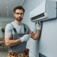 سرویس/نصب/کولر/ قیمت ها نوشته شده