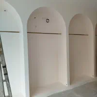 اجرای سقف کاذب کناف و تایل 60*60 پی وی سی