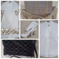 لباس وکیف و کفش ست