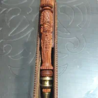 چوب سیگار کنده کاری شده با دست