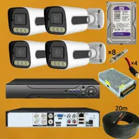دوربین مداربسته 5MP (مدل 2025/رنگی در تاریکی مطلق)