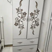 کمد لباس دو درب دو دراور