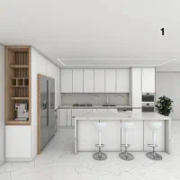 کابینت آشپزخانه فلز وفلز ام دی اف