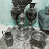 قلمزنی گلدان پارچ جام
