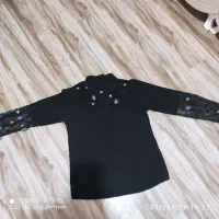 شومیز مشکی مناسب 7 تا 9سال