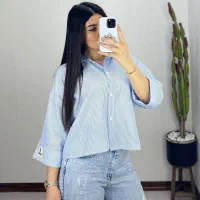 شومیز تیشرت کراپ
