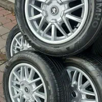 ۴حلقه رینگ و لاستیک خرچنگی سایز15