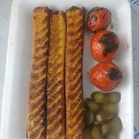 کباب کوبیده مرغ عمده