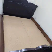 تخت دونفره با دوتا زیر تشکی بدون تشک