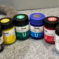 گواش pentel
