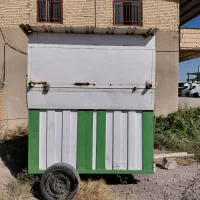 کانکس اماده سیب زمینی کبابی با تجهیزات