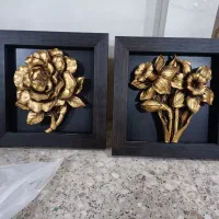 تابلو سه بعدی دیواری دوتایی