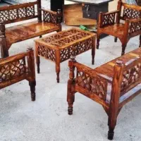ست مبلمان سنتی هفت نفره