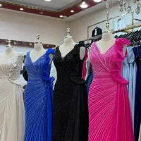 لباس مجلسی فول سنگ وارداتی وی آی پی