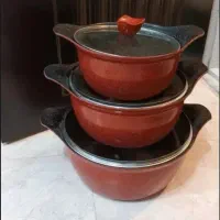 سرویس قابلمه کاملا نو خوش رنگ