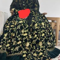 مخمل ابریشمی سبز یشمی