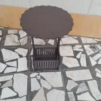 استند گلدان چوبی مدل چکاوک