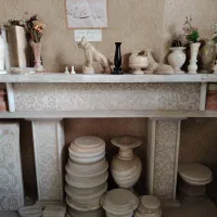 شومینه سنگی مرمر کار دست