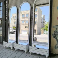 آینه قدی کشودار MDF کد 1636