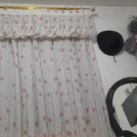 پرده حریر مدل پانچ