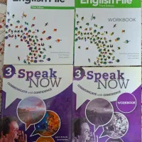 کتاب American 3 و speak 3 هر ۴ تاش با هم ۲۵۰ هزار