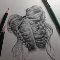 سفرش نقاشی سیاه قلم