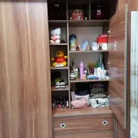 تخت و کمد کتابخانه کم جا