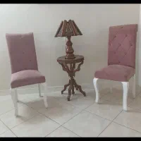 صندلی ناهار خوری،رنگ صورتی چرک