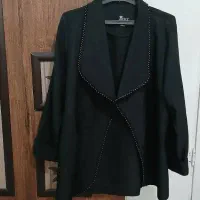 کت مروارید دوزی. نوع پارچه ژاکارد وارداتی