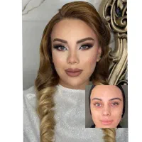 میکاپ و شنیون