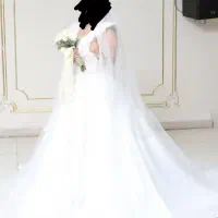 لباس عروس جدیدمزون دوزکاردست به همراه توروژیپون