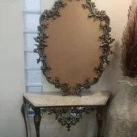 آیینه و شمعدان برنج