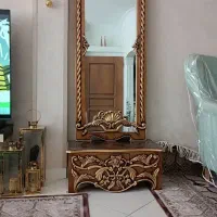 آینه کنسول،چوب،منبت کاری سفارشیساز
